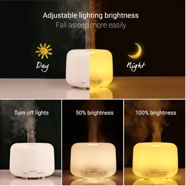 1f695562966a78eb96a093d164ed9afa.webp Random Air Humidifier Aroma Diffuser Air Purifier Aromatherapy LED Humidifier Humidify Air Atomizer Purify