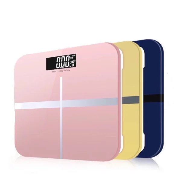 Random Digital Weighing Scale Temperature Backlight Display Body Bathroom Weight Scale