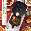 4.3L Extra Large Air Fryer Oil Free Non Stick Teflon Timer Kitchen Aid Healthy Cooker