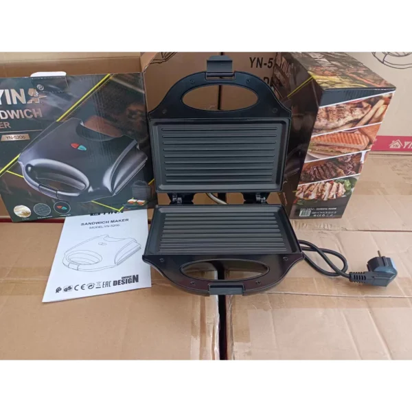 my-11134207-7qul2-lhd519wqy6t2f7.webp Sandwich Waffle Maker Breakfast Machine Egg Puff Pancake Pan