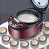 6L Big Rice Cooker Black Smart Screen Multifunction Electric Rice Cooker Non Stick Rice Cooker