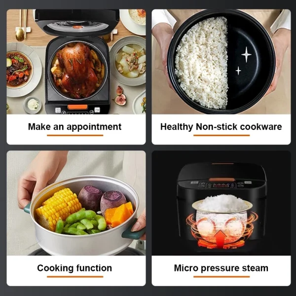 my-11134207-7r992-lo0uwv397p8d61.webp Rice Cooker 6L Big Rice Cooker Multifunction Smart Screen Non Stick Pot