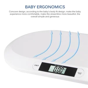sg-11134201-7r998-llug12sism6xff.webp Baby Scale 20kg High Precision Digital Electronic Power Saving ABS Safety Non Slip Environmental Protection Material