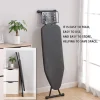 Ironing Board Upgrade Foldable Adjustable Height Ironing Board High Temperature Resistant Fabric Steam Ironing Board