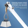 Ceiling Fan Home Living Room Restaurant Ceiling Mute Big Wind Iron Leaf 142cm Electric Fan