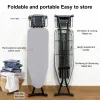 Ironing Board Upgrade Foldable Adjustable Height Ironing Board High Temperature Resistant Fabric Steam Ironing Board