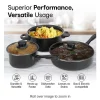 13Pcs Cookware Set Non Stick Cooking Pot Pan Kitchen Pot Anti Stick Marble Coating Design Rainbow Colours