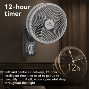 sg-11134201-7rdw7-mck46gz6ab2r0a.webp Wall Fan 25cm Air Circulation Fan Silent Dual Purpose Air Circulation Wall Fan