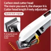 sg-11134201-822y0-mi5a5801eyo4eb.webp Random Retro Model Hair Clippers Rechargeable Barber Shop Electric Pushcut LED Display 848 Brand Name Hair Trimmers Clipper
