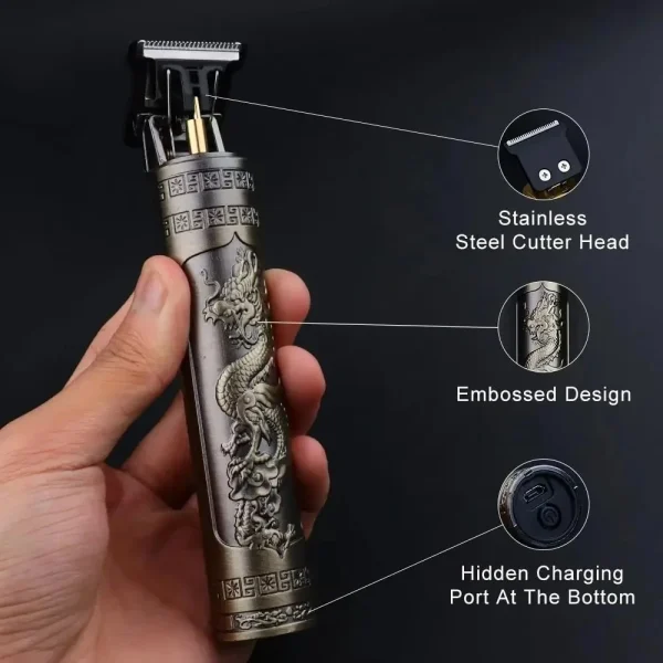 sg-11134201-822zf-mi9l5retmbcyef.webp Random T9 USB Rechargeable Electric Hair Clipper Machine Man Shaver Trimmer Barber Technical Beard Trimmer For Men Hair Care