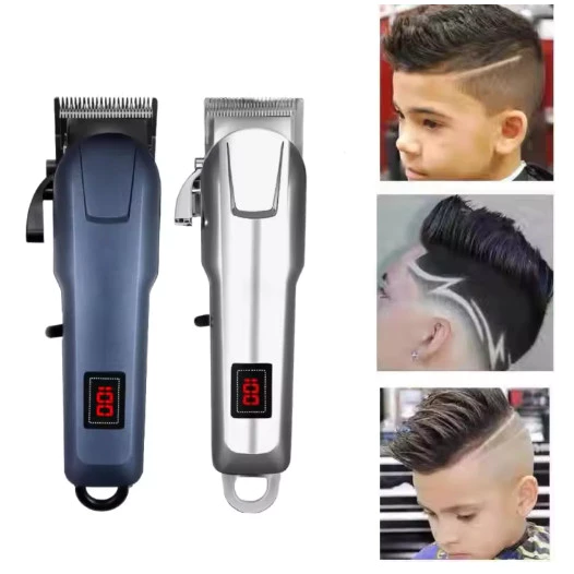 sg-11134201-822zu-mi5a54l5jj0i44.webp Random Retro Model Hair Clippers Rechargeable Barber Shop Electric Pushcut LED Display 848 Brand Name Hair Trimmers Clipper