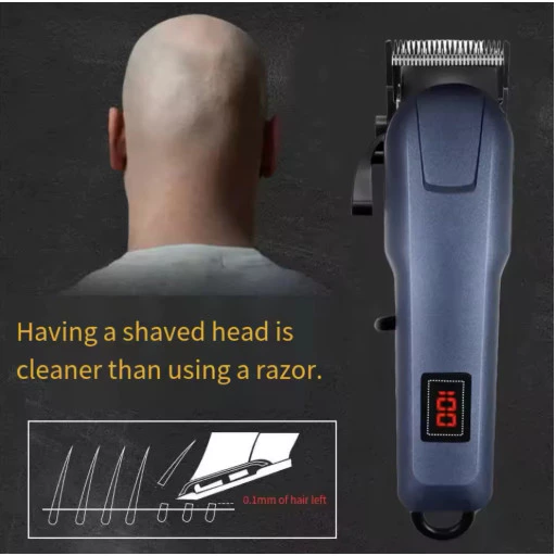 sg-11134201-822zz-mi5a5aybah3aa6.webp Random Retro Model Hair Clippers Rechargeable Barber Shop Electric Pushcut LED Display 848 Brand Name Hair Trimmers Clipper