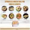 Mini Egg Boiler 1 or 2 Layers Electric Egg Cooker Automatic Egg Steamer Kitchen Steamed Breakfast Cooking Appliances