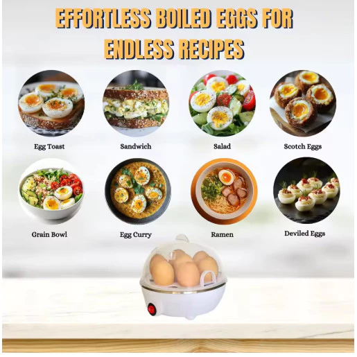 Mini Egg Boiler 1 or 2 Layers Electric Egg Cooker Automatic Egg Steamer Kitchen Steamed Breakfast Cooking Appliances