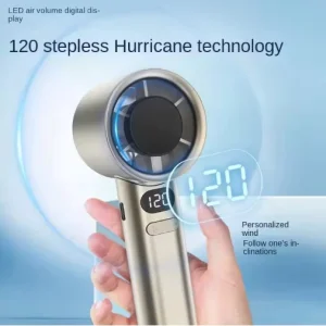 sg-11134201-8261d-mjt8m47h05c0f4.webp Random Portable Hand Fan 120 Wind Speeds Mini Bladeless Handheld Fan USB Rechargeable Personal High Speed Fan Electric Eyelash