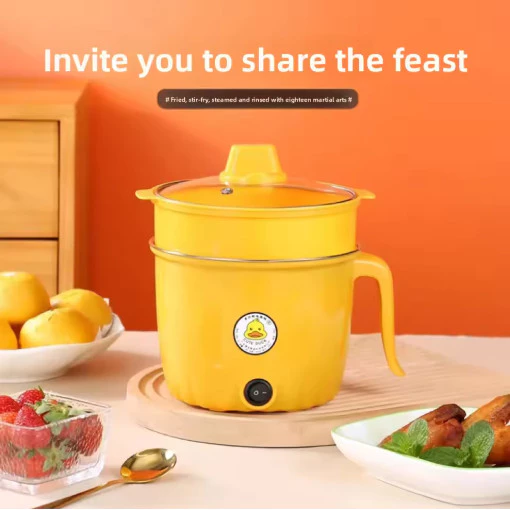 sg-11134201-8262i-mmi70vxikjyb35.webp Multi Functional Non Stick Electric Cooking Pot Quick Pot Dormitory Home Instant Noodles Students Cooking Electric